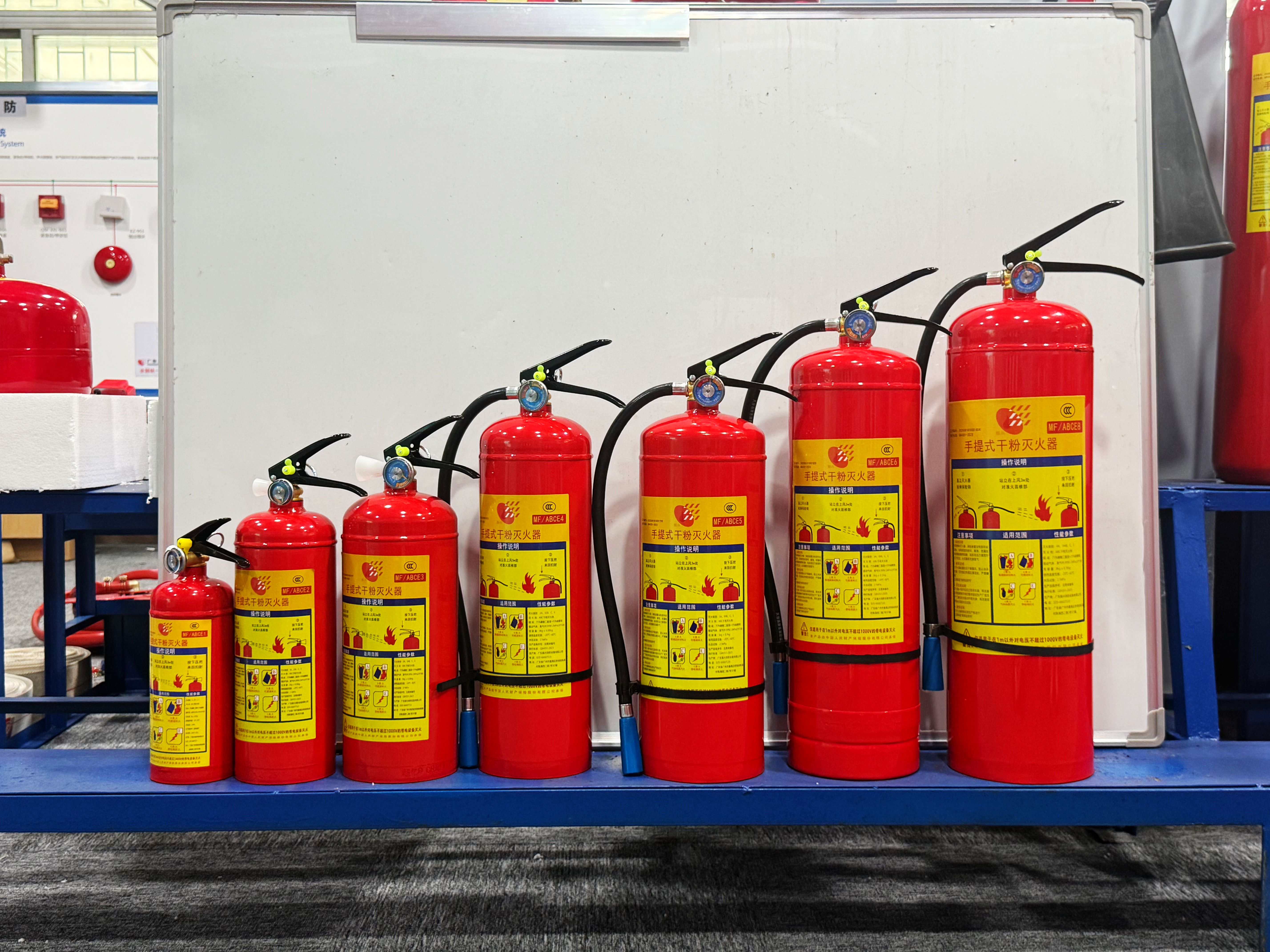 滅火器紅黃綠代表什么意思